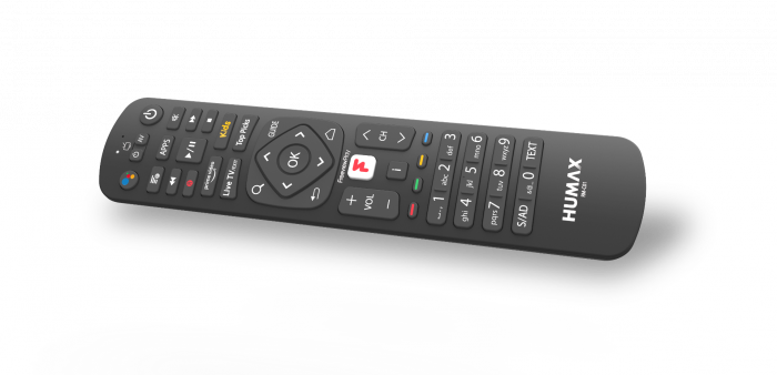 Humax Aura RM-C01 Freeview Play Remote (FVP-4KGTR)