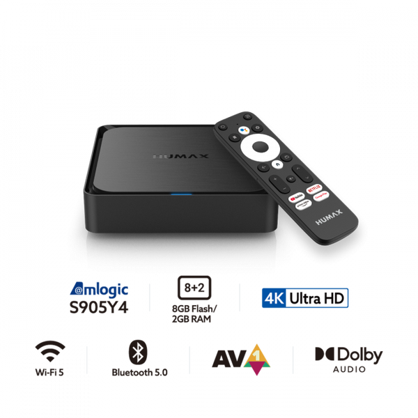 Humax A1 4K Android TV Streaming Box