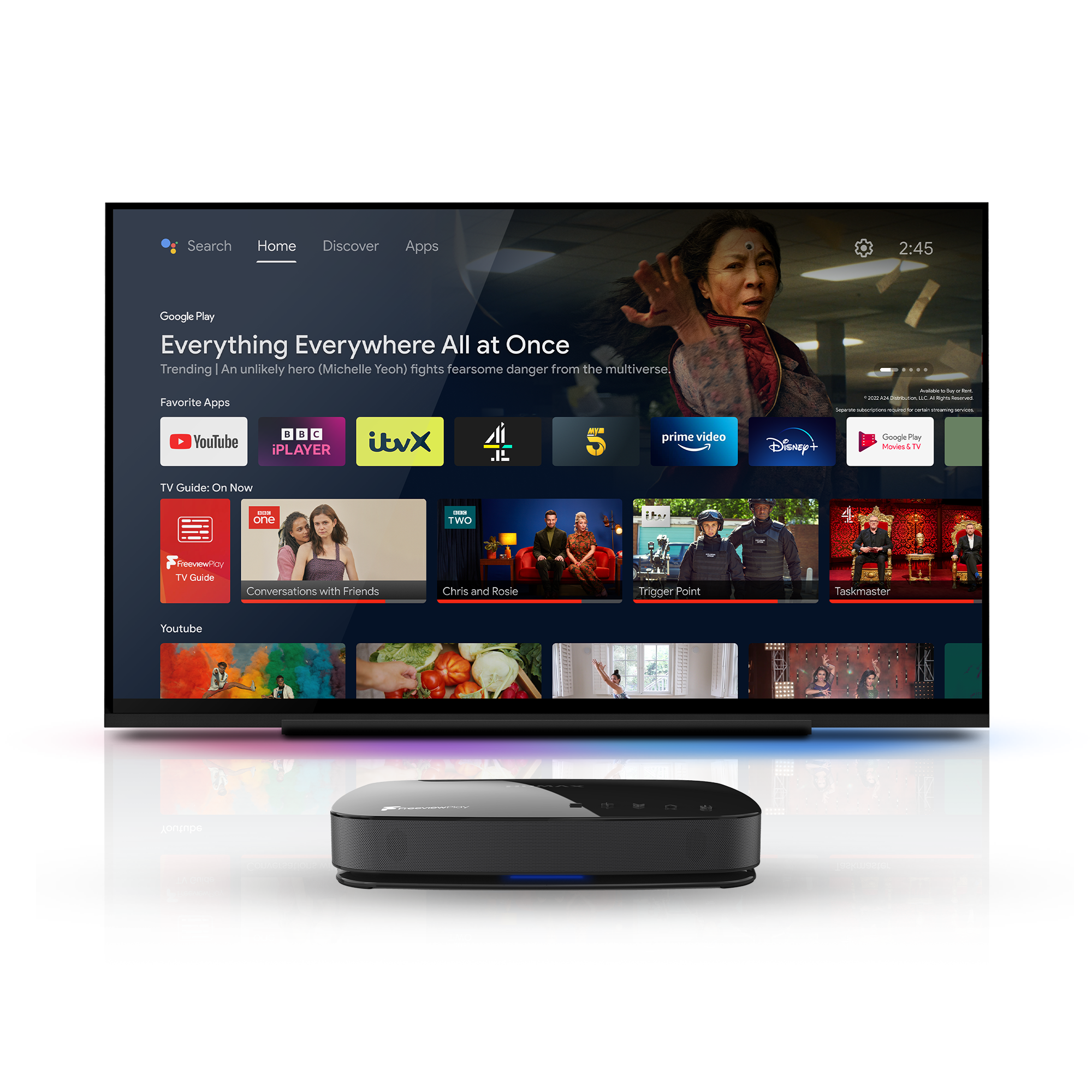 Humax Aura 4K Android TV Recorder