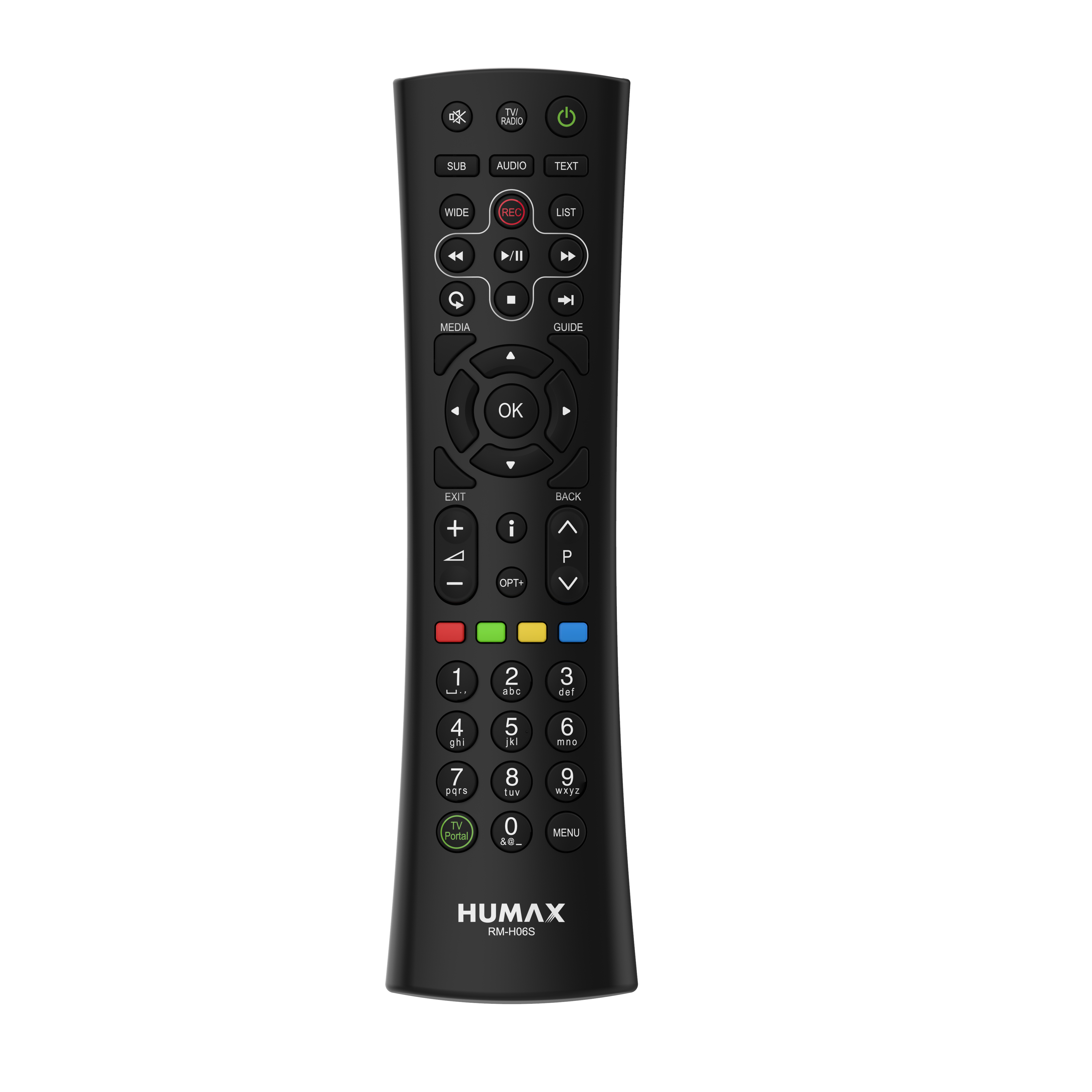 Humax RM-H06S Freeview HD Remote (HDR-1800T)