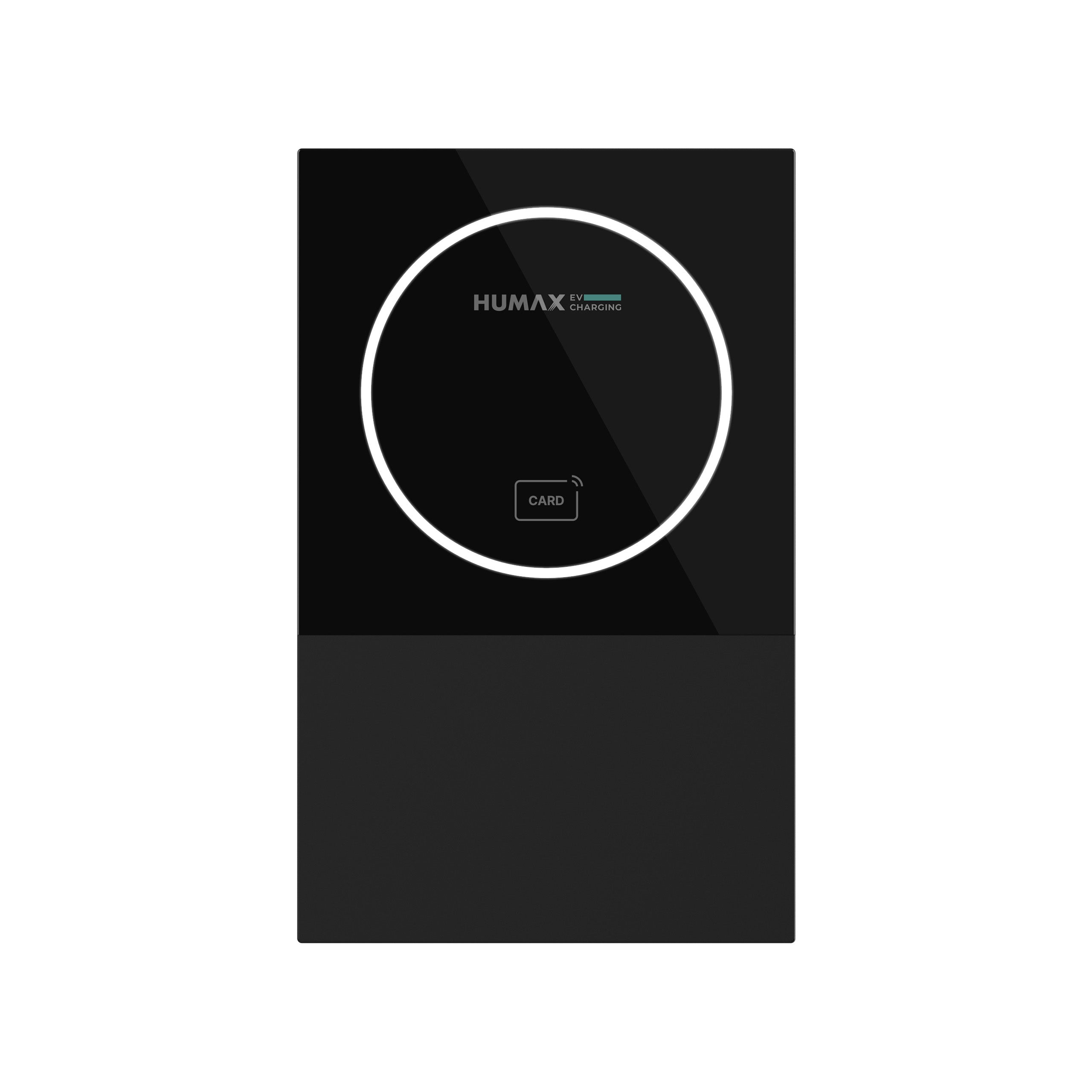 Humax MX7 Smart EV Charger | V2G Future-Ready | 7.4kW | Tethered | Type2 | Single Phase | Wall Mounted | Wi-Fi &amp; Bluetooth | App Controlled | Compatible with All EVs &amp; PHEVs | OZEV Compliant | Black